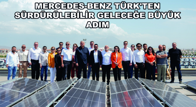 Aksaray Kamyon Fabrikası Güneş Enerjisi Santrali Faaliyete Geçti