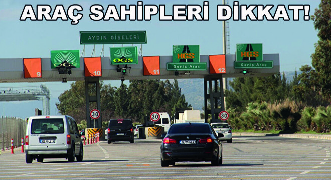 Araç Sahipleri Dikkat!