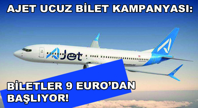 Biletler 9 Euro'dan Başlıyor!