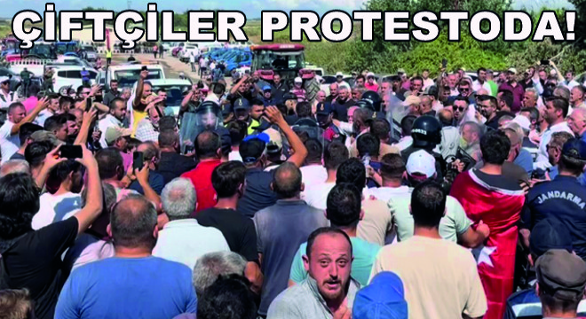 Çiftçiler Protestoda!