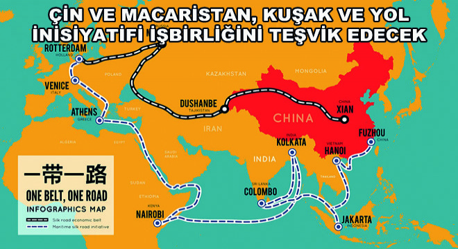 Çin ve Macaristan, Kuşak ve Yol İnisiyatifi İşbirliğini Teşvik Edecek