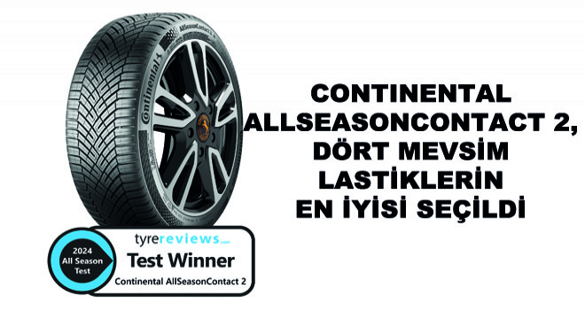 Continental AllSeasonContact 2, Dört Mevsim Lastiklerin En İyisi Seçildi