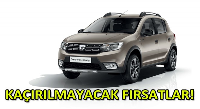 Dacia’dan Sıfır Faiz ve Cazip Fiyatlar