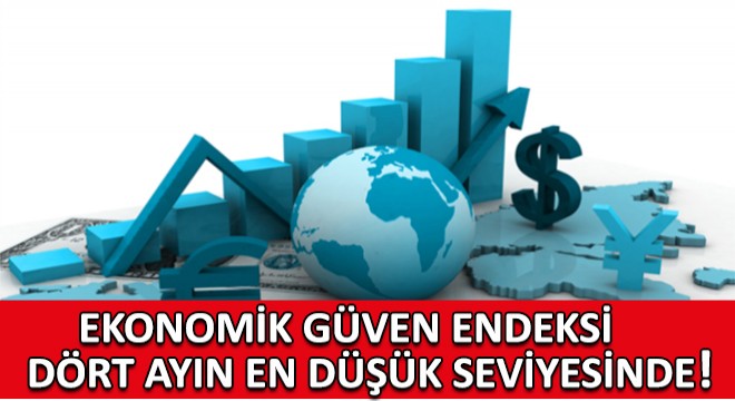 Ekonomik Güven Endeksi Dört Ayın En Düşük Seviyesinde!