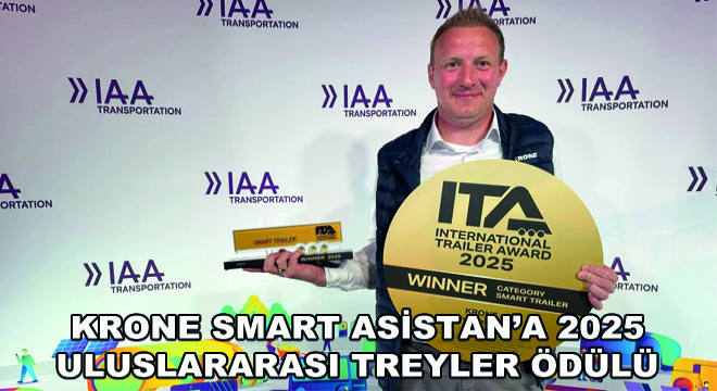 KRONE Smart Assistant’a 2025 Uluslararası Treyler Ödülü