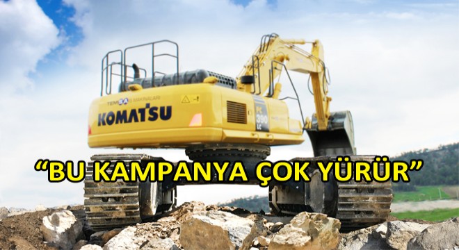 Komatsu'dan Yeni Tip Alt Takımlara Özel Yıl Sonuna Kadar İndirim Kampanyası!