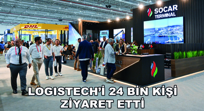 Logistech'i 24 Bin Kişi Ziyaret Etti