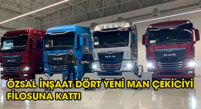 MAN ÇEKİCİLER AĞIR İŞLERİN GÖZDESİ