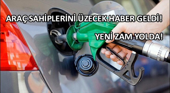 Motorine Yeni Zam Geliyor!