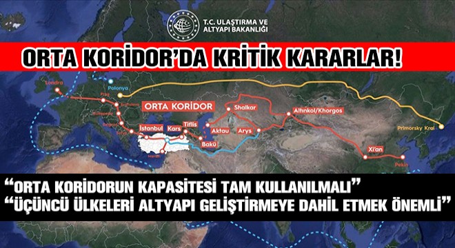 Orta Koridor'da Kritik Kararlar!