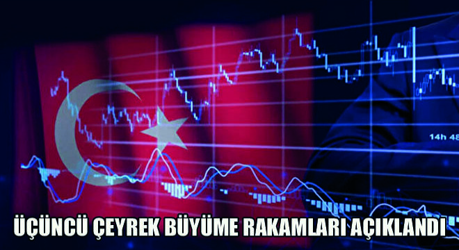 Üçüncü Çeyrek Büyüme Rakamları Açıklandı